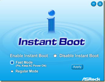 Asrock Instat boot