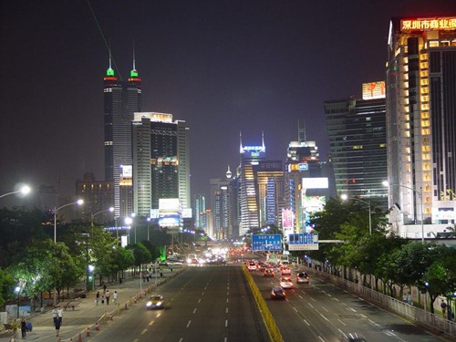 Shenzhen_night_street